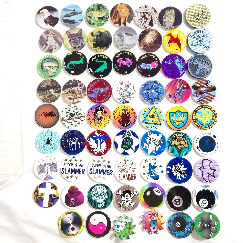 POGS! Retro, Vintage Pogs from the Early 90s